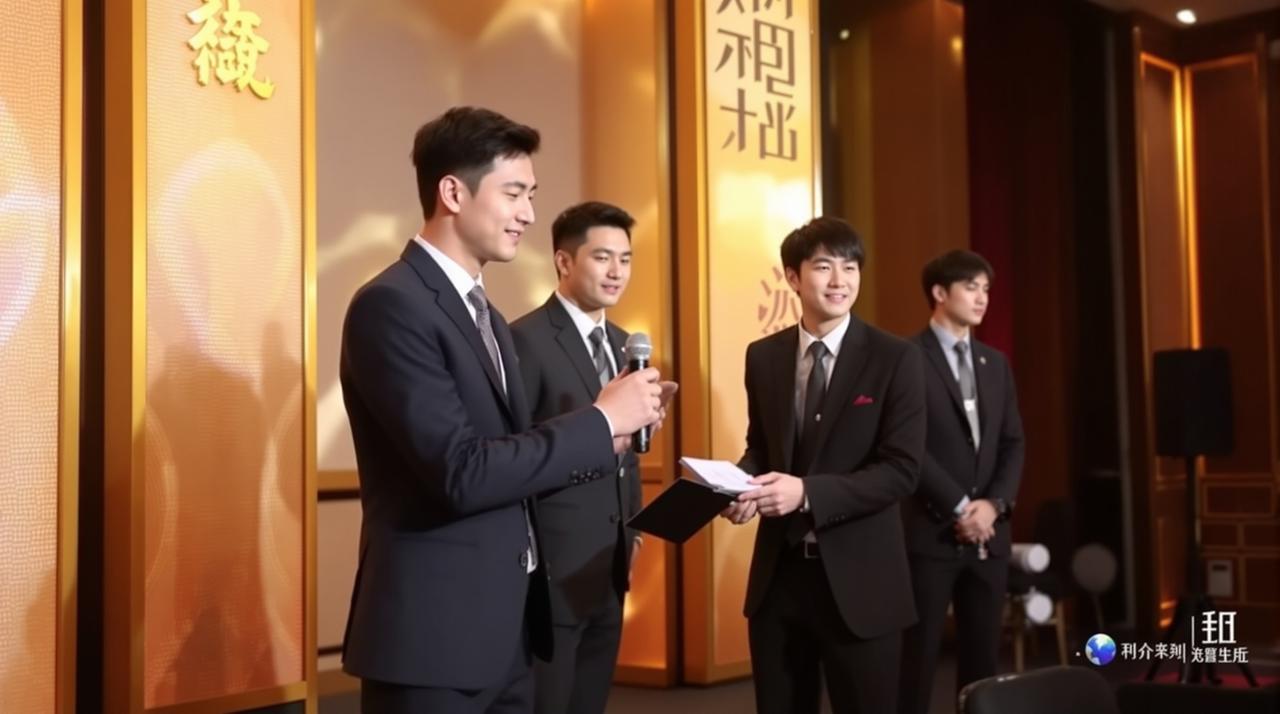 新生代演员王晓明加盟电影韩国，签约仪式盛大举行